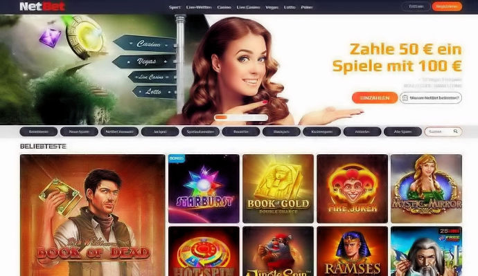 NetBet Casino games